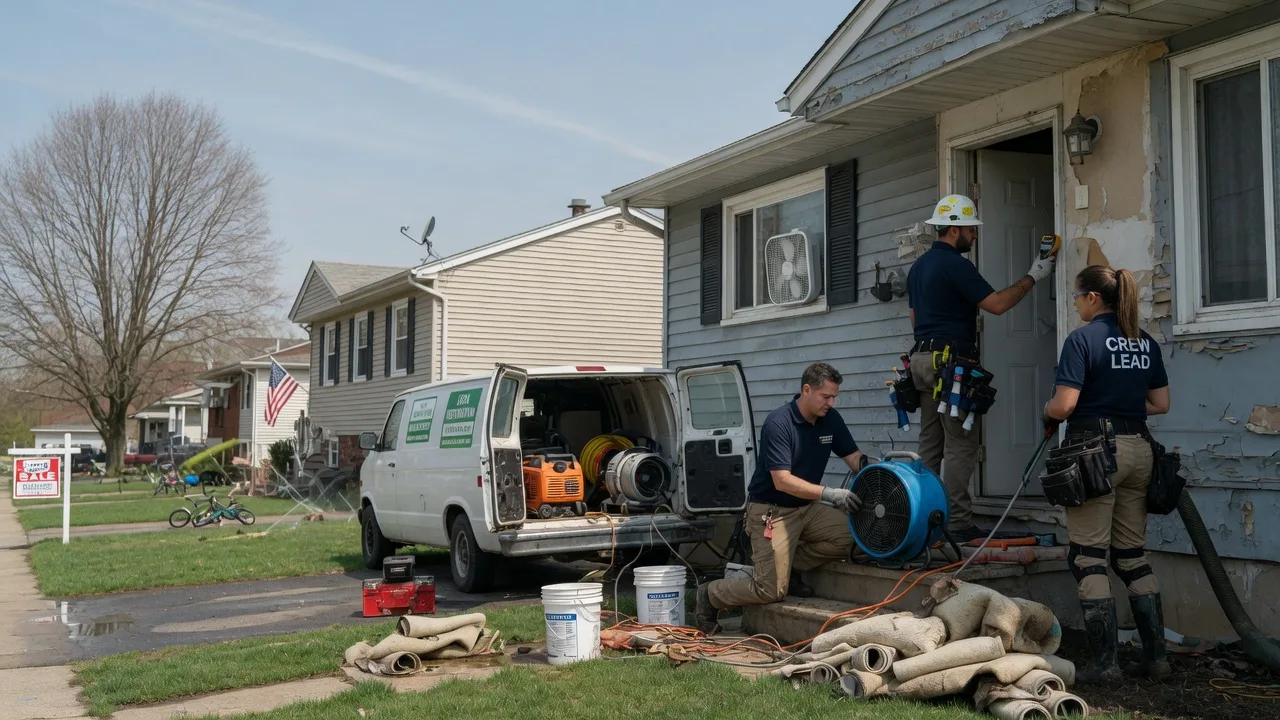 Flood Cleanup in Newport, NJ near me
